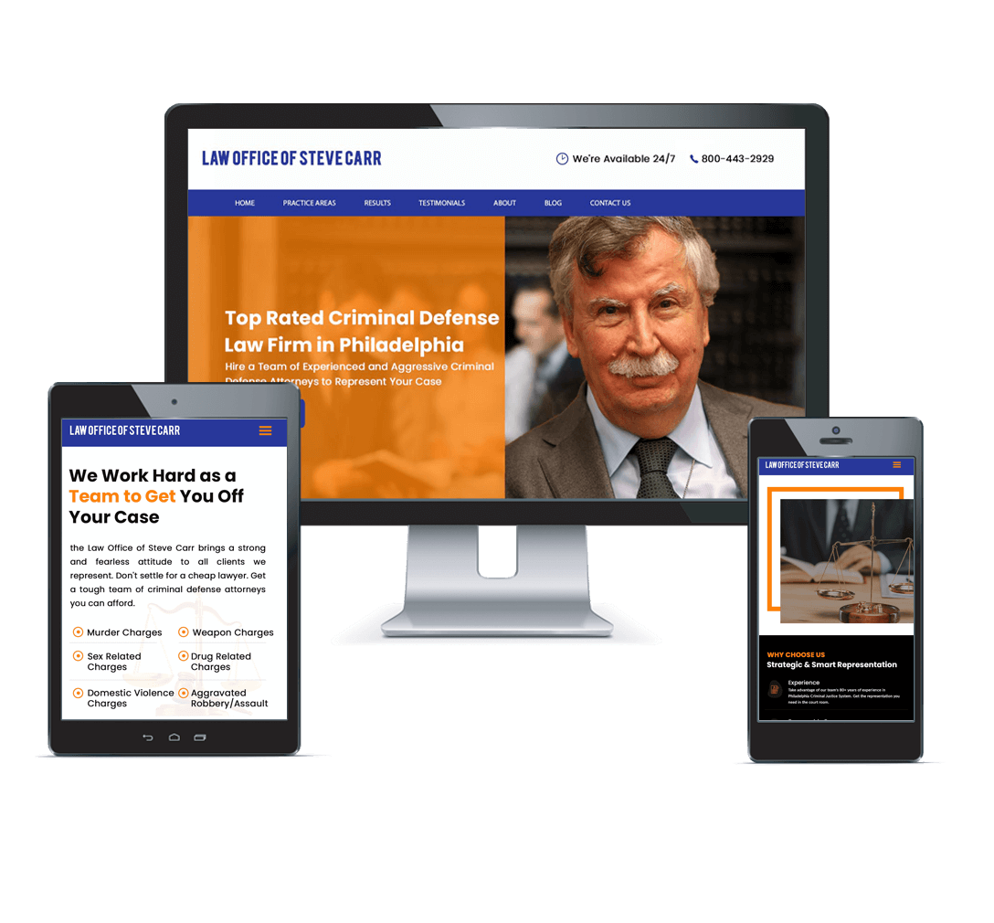 Lawyer landing pages